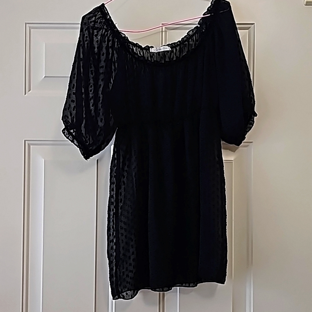 Sheer Babydoll top